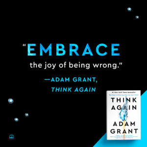 Think again by Adam grant